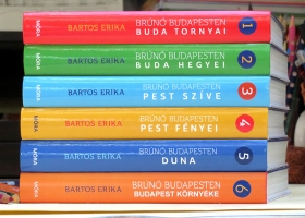 A Brúnó Budapesten sorozat hat könyve