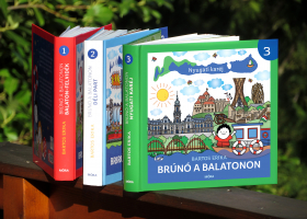A Brúnó a Balatonon sorozat három könyve