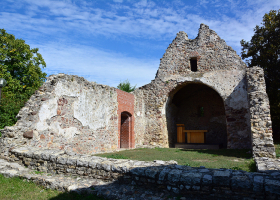 Balatonfűzfő, Mámai templomrom